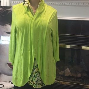 Cold water creek green tunic